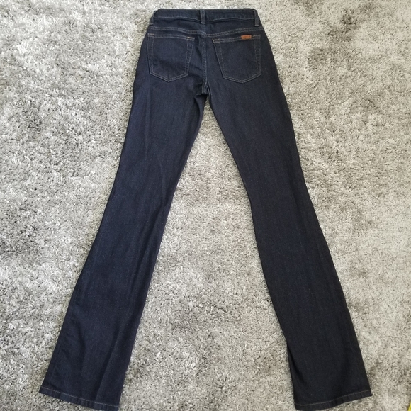 (W24) Joe's Jean's Everleigh Slim Bootcut Dark Wash Contemporary Date Night - Picture 5 of 10